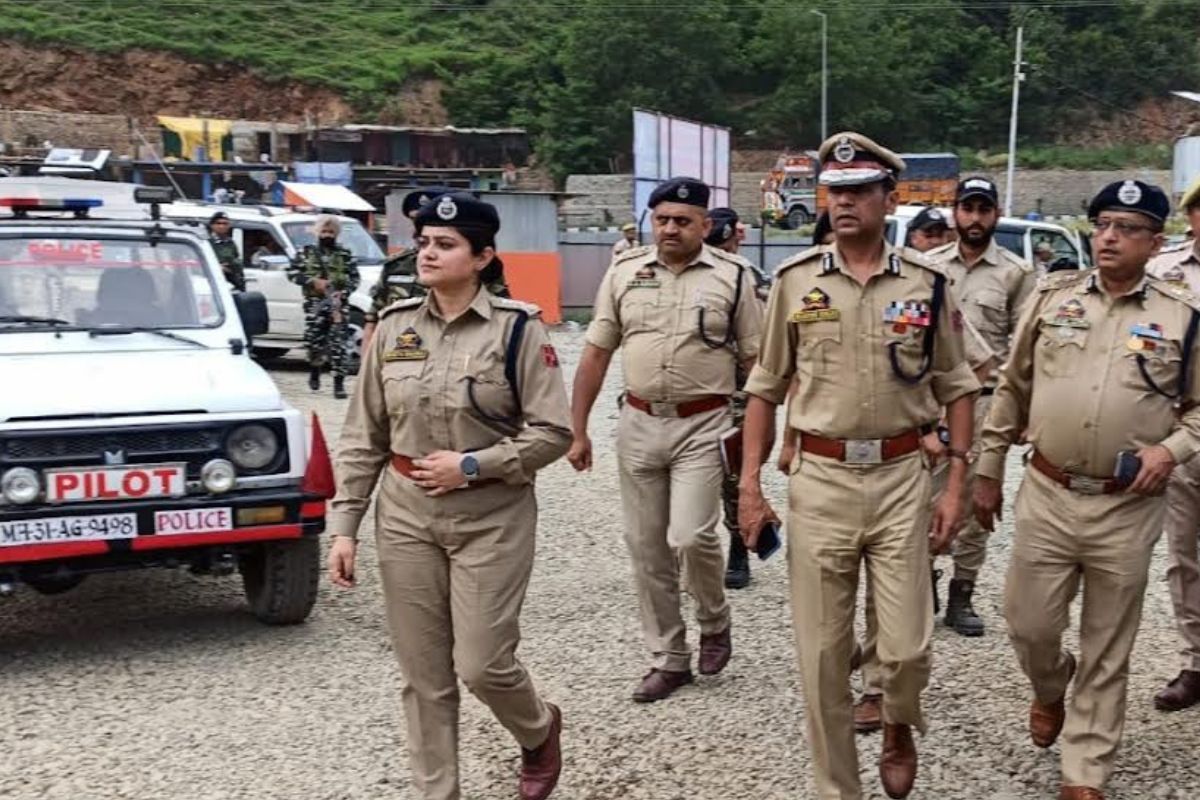 Amarnath Yatra: ADGP reviews security at sensitive spots on highway