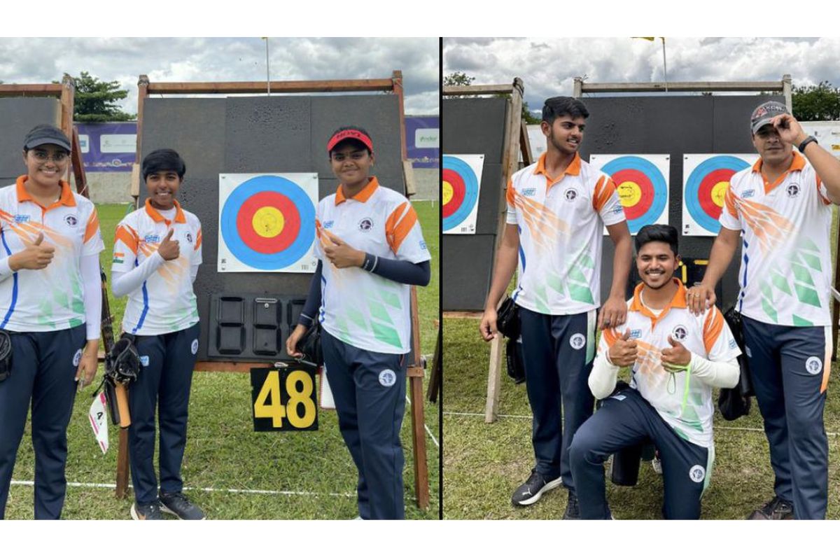 Archery World Cup: Indian compound men’s and women’s teams won bronze medals