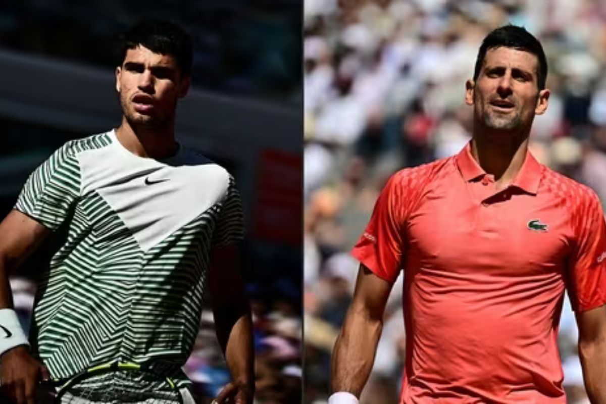 French Open  World number one Carlos Alcaraz, Novak Djokovic on