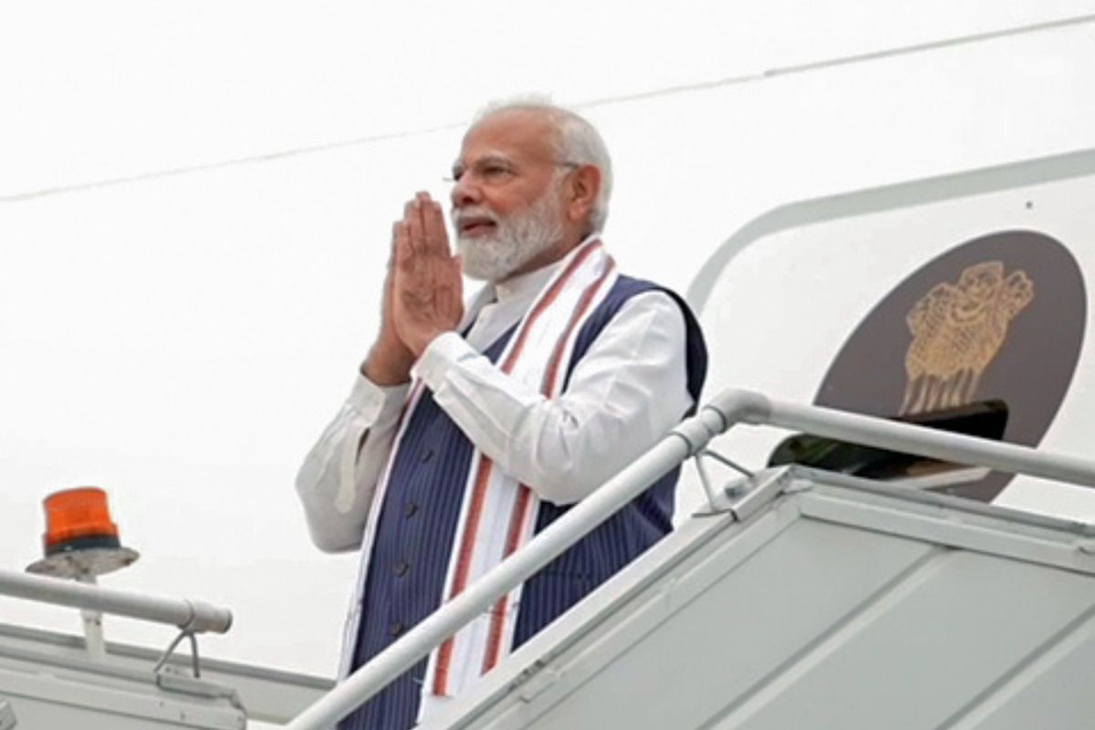 PM Modi emplanes for UAE after concluding two-day France visit