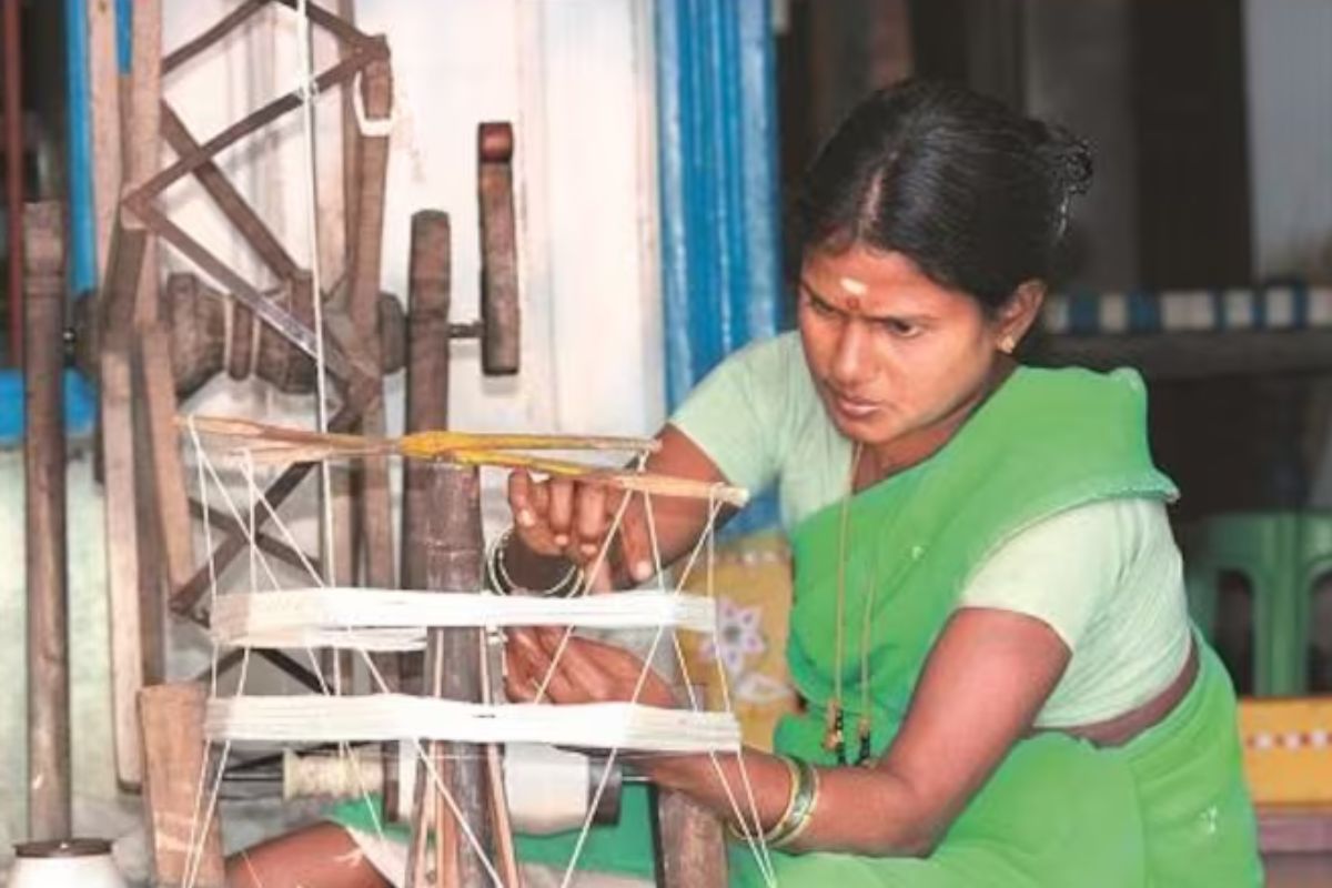 In nine years, Khadi and village industries set nine records of growth