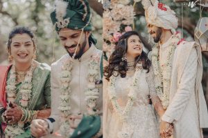 Cricketer Ruturaj Gaikwad ties knot with beau Utkarsha Pawar, shares wedding pics