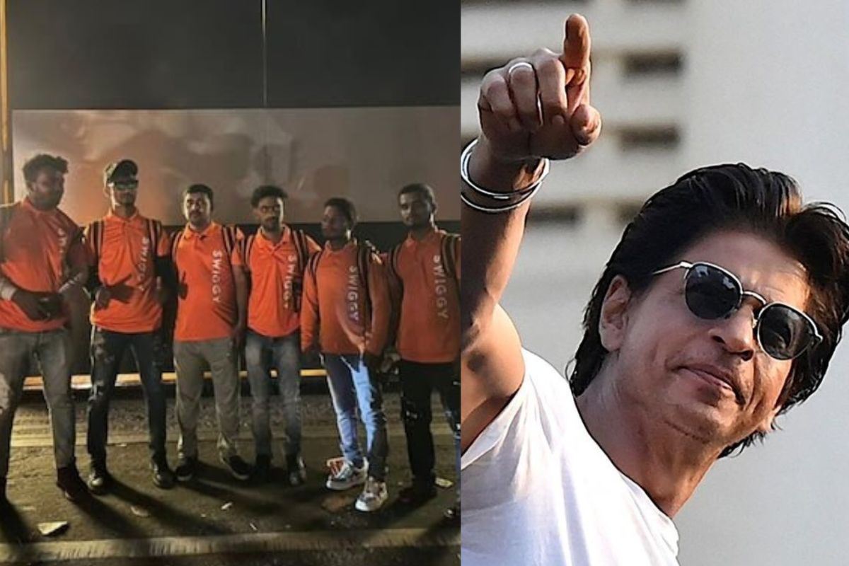 Swiggy delivers food at Shah Rukh Khan’s home ‘Mannat’ after hilarious twitter exchange