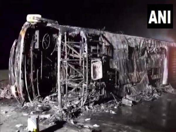 Maharashtra: 25 people charred to death as bus catches fire on Samruddhi Mahamarg Expressway