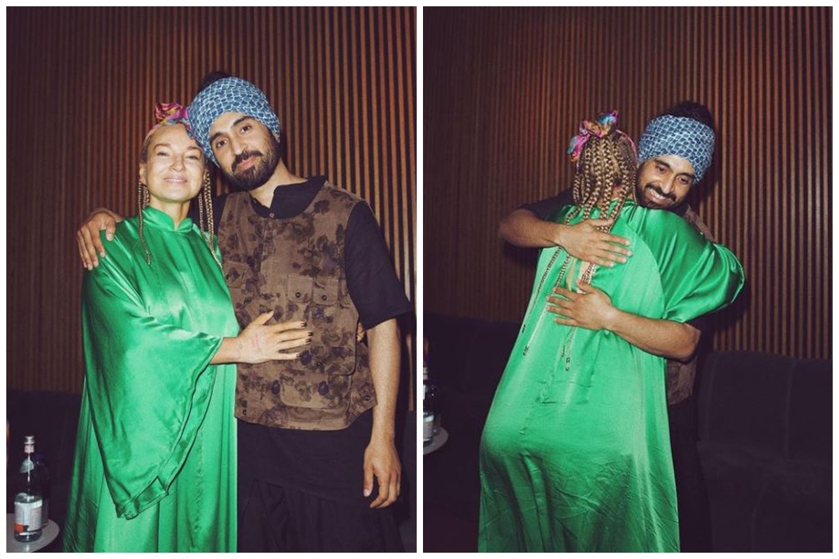 Sia Sweats It Out Singing Punjabi with Diljit Dosanjh for ‘Hass Hass’