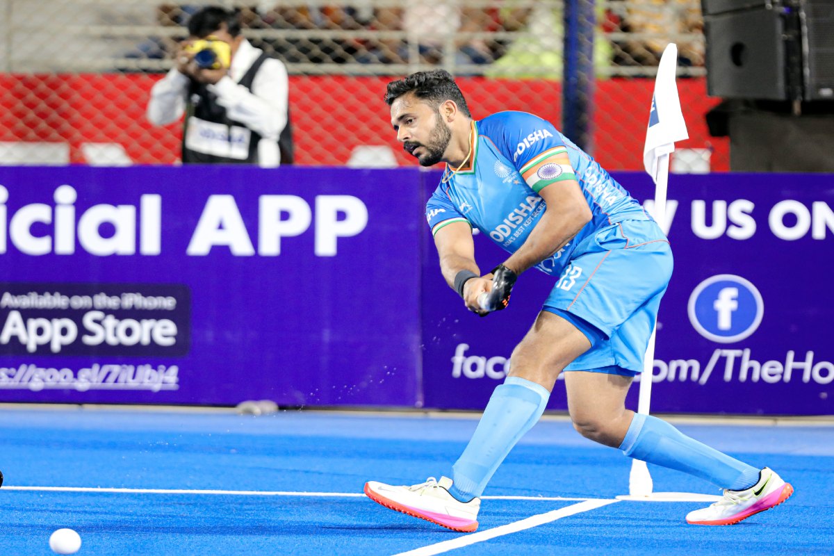 Success rate in penalty corner conversion is a team effort,: Ace drag flicker Harmanpreet Singh
