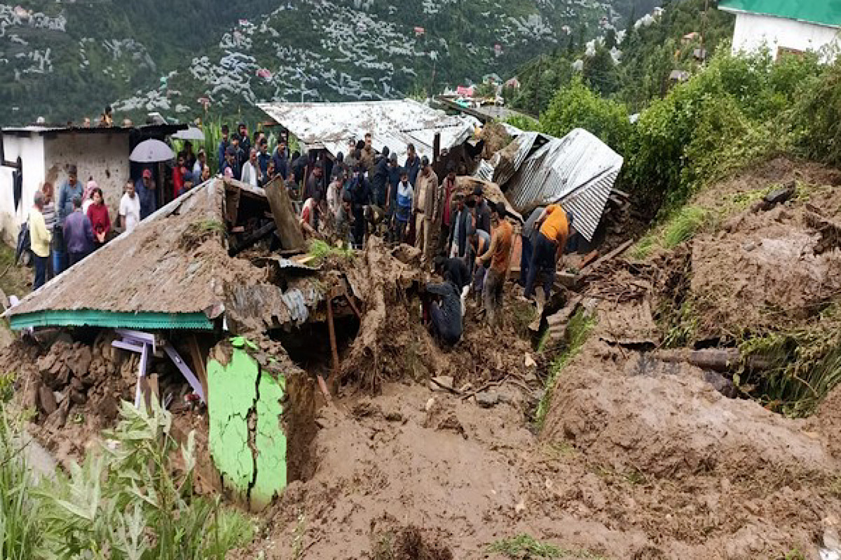 3 killed, 2 injured in house collapse amid heavy downpour in Himachal’s Shimla