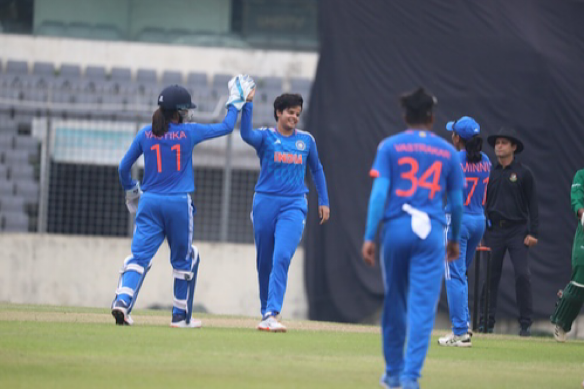 Harmanpreet praises young bowlers for setting up India’s win in the first T20I against Bangladesh