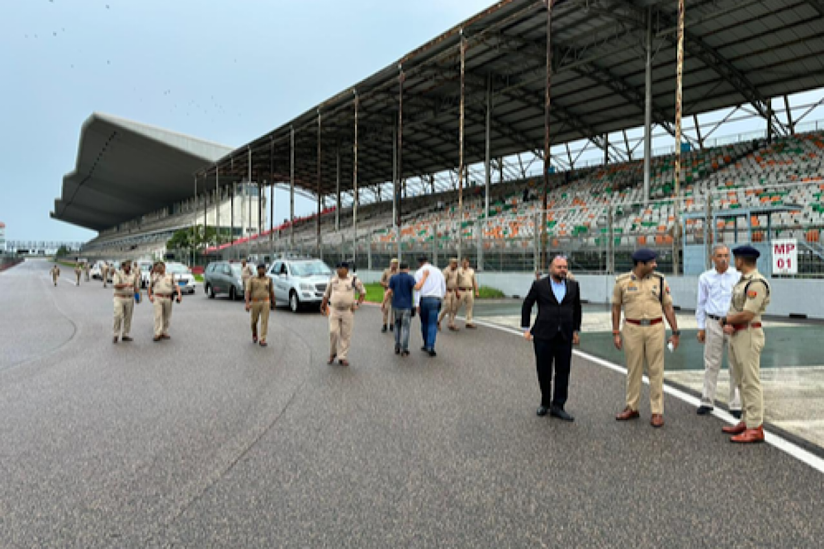 District police, administrators meet to discuss high-level security for MotoGP Bharat