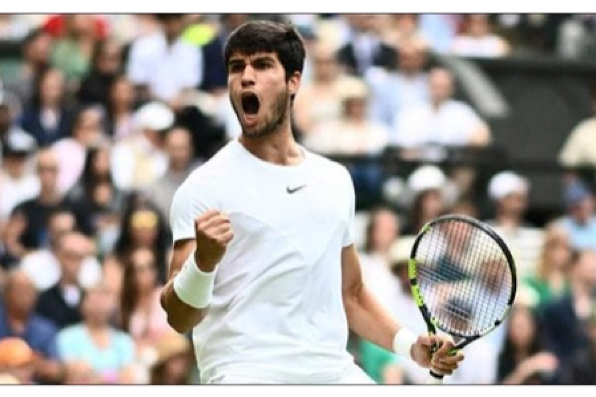 Wimbledon: Alcaraz sinks Rune, sets up semis clash against Medvedev