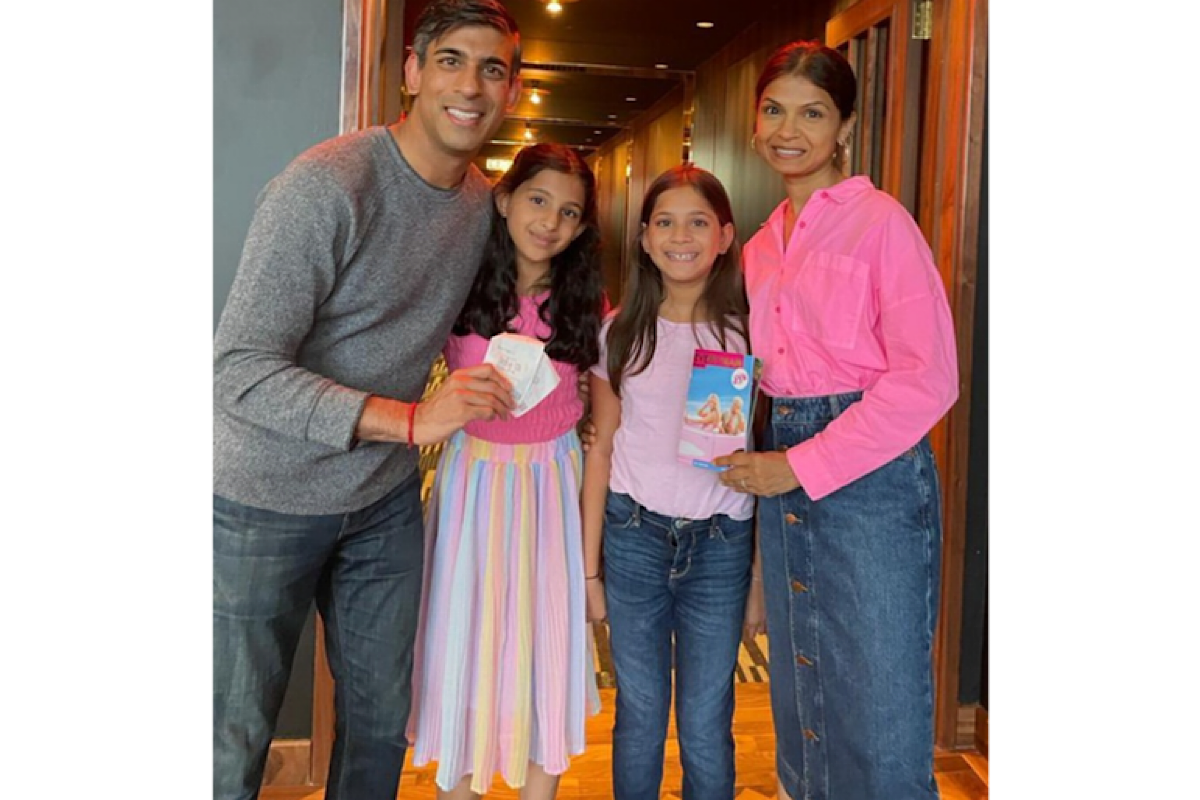 Rishi Sunak’s family ‘votes’ for ‘Barbie’; UK PM shares pic from theatre