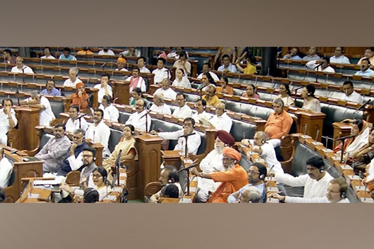 Lok Sabha adjourned till 12 noon; opposition members raise slogans, seek PM Modi’s statement on Manipur situation