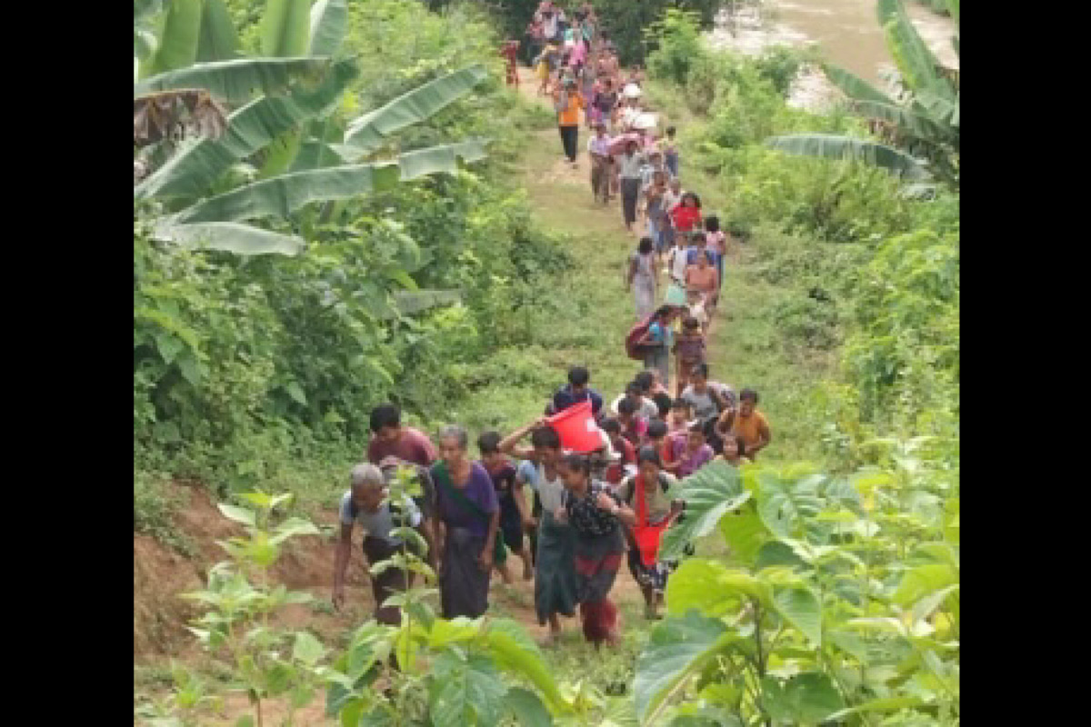 Over 700 Myanmar nationals enter Manipur; Assam Rifles asked to push them back