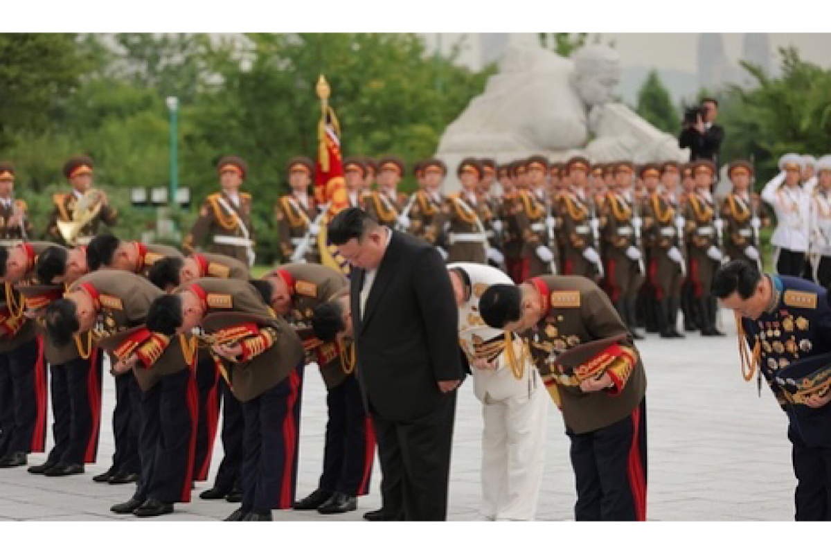 Kim Jong-un pays respects to fallen soldiers ahead of armistice anniversary