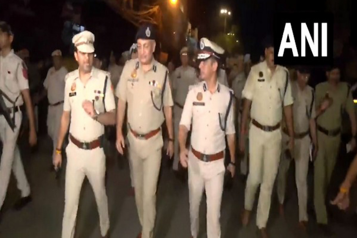 Delhi Police conducts late-night patrolling in Jama Masjid area ahead of Muharram