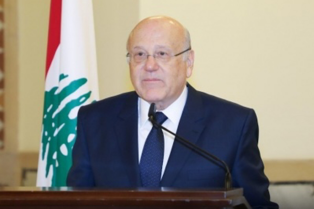 Lebanese PM calls on Palestinian leaders to help restore security in Lebanon’s refugee camp