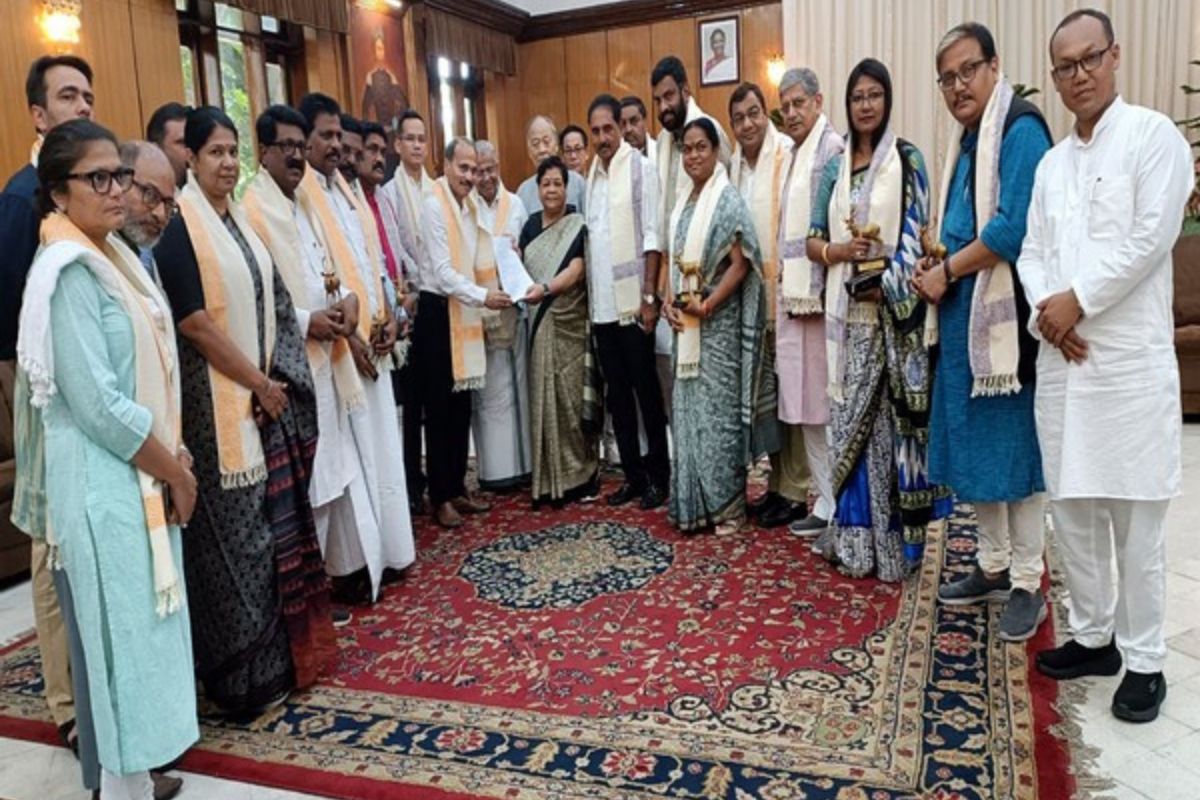 Delegation of INDIA alliance MPs which visited Manipur, to brief its floor leaders in Parliament tomorrow