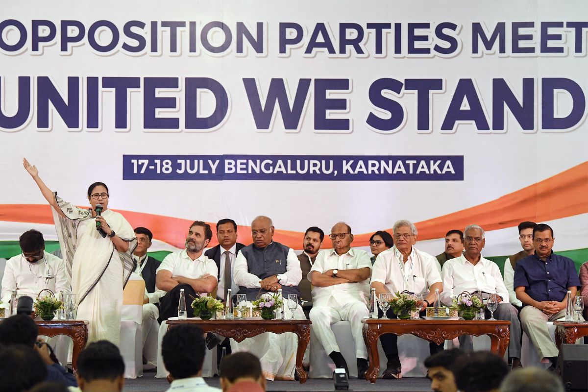 26 Opposition parties open a joint front, India, against BJP