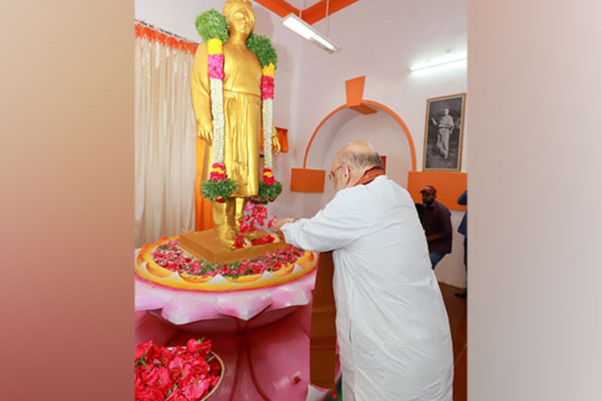 Tamil Nadu: Amit Shah visits Vivekananda Memorial in Rameswaram