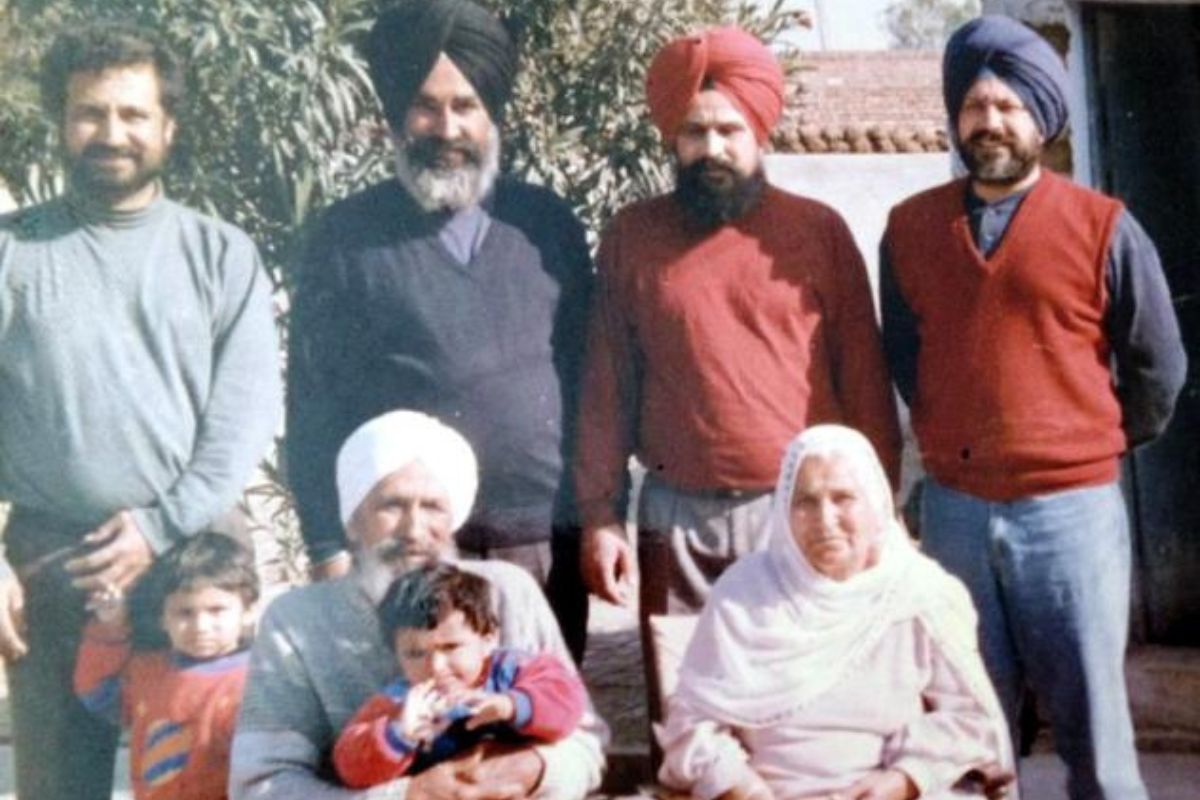 Jaswant Singh Khalra’s family: Wife Paramjit Kaur Khalra, children Navkiran and Janmeet Singh