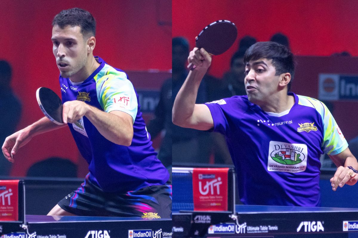 Harmeet, Robles star as Goa Challengers dethrone Chennai Lions to win IndianOil Ultimate Table Tennis