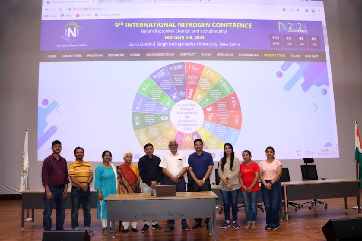 IP University to host 9th International Nitrogen Conference