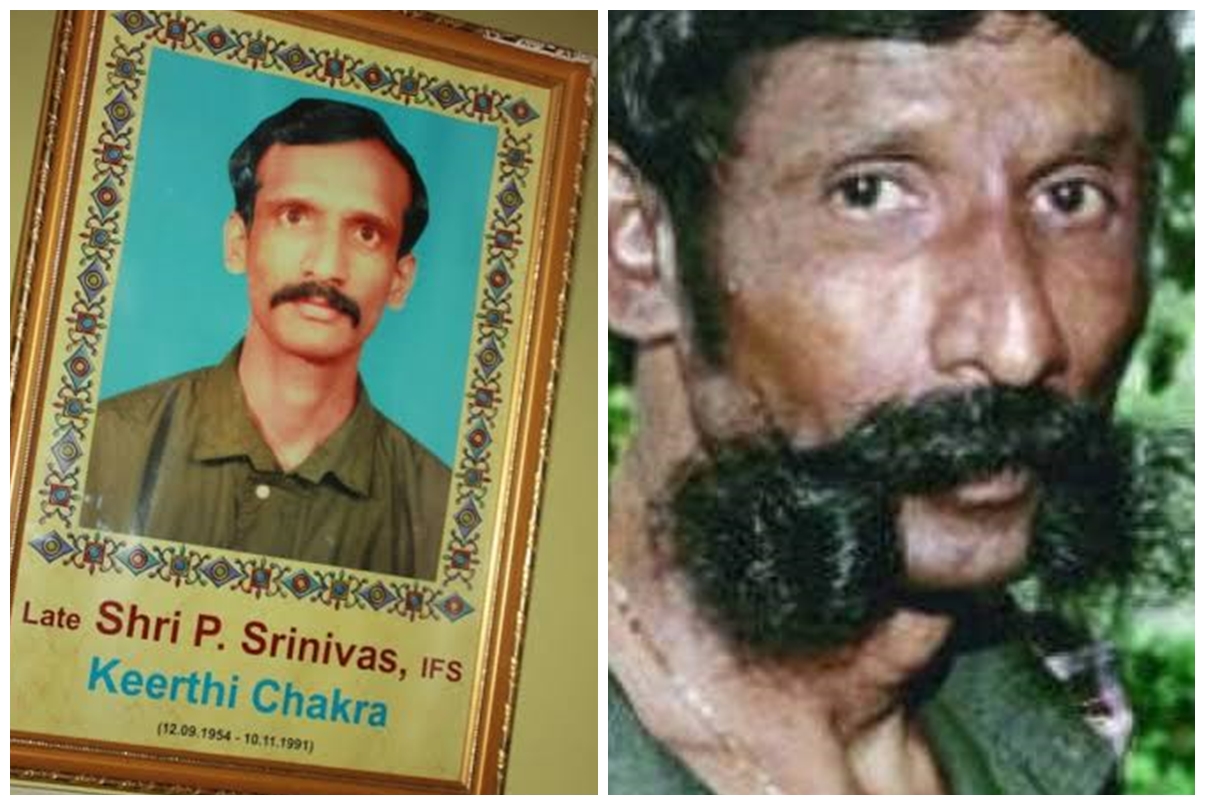 Who were Chidambaram and Pandillapalli Srinivas, officers killed by Veerappan?