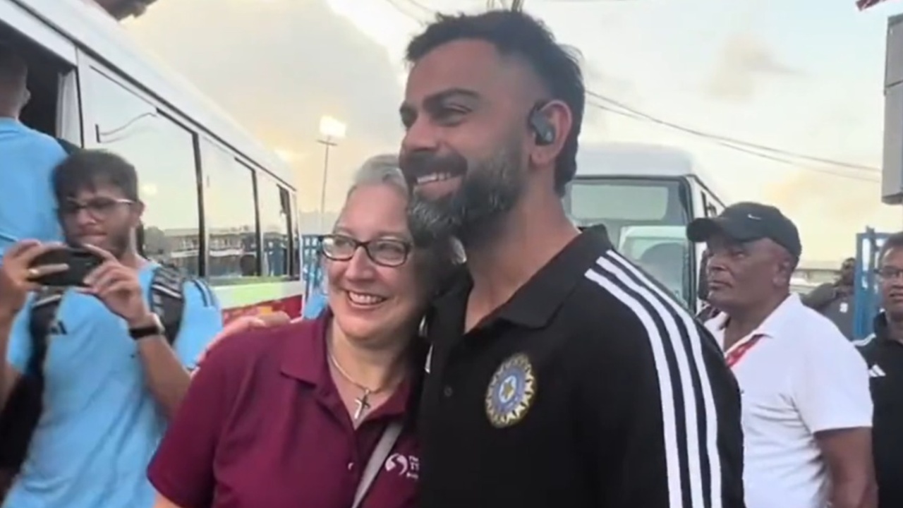 Joshua Da Silva’s mother hugs Virat Kohli, video goes viral