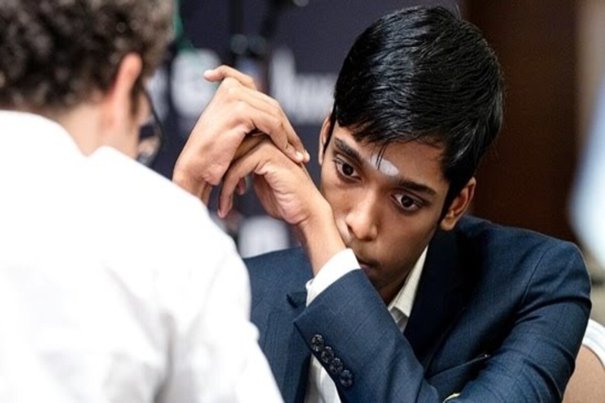 17-year-old R Praggnanandhaa defeats world chess champion Magnus