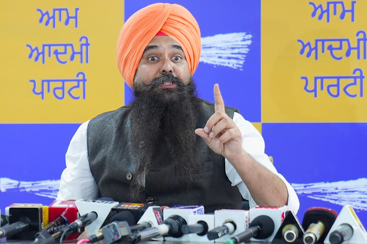 Opposition misleading people of Punjab on SYL canal issue: AAP