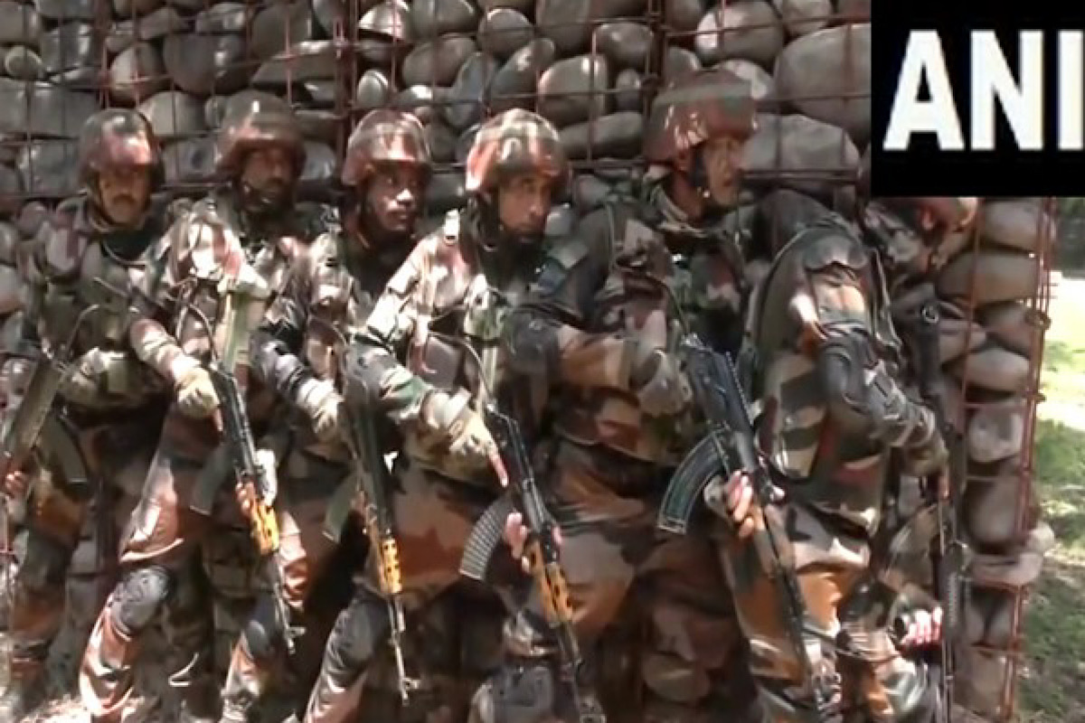 J-K: Indian Army conducts patrolling along LoC in Poonch ahead of Independence Day