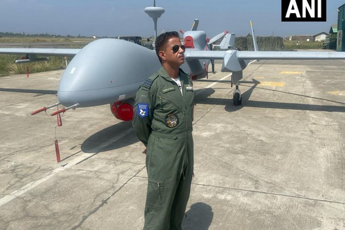India inducts new strike-capable drones at forward air base in Northern sector to cover both adversaries