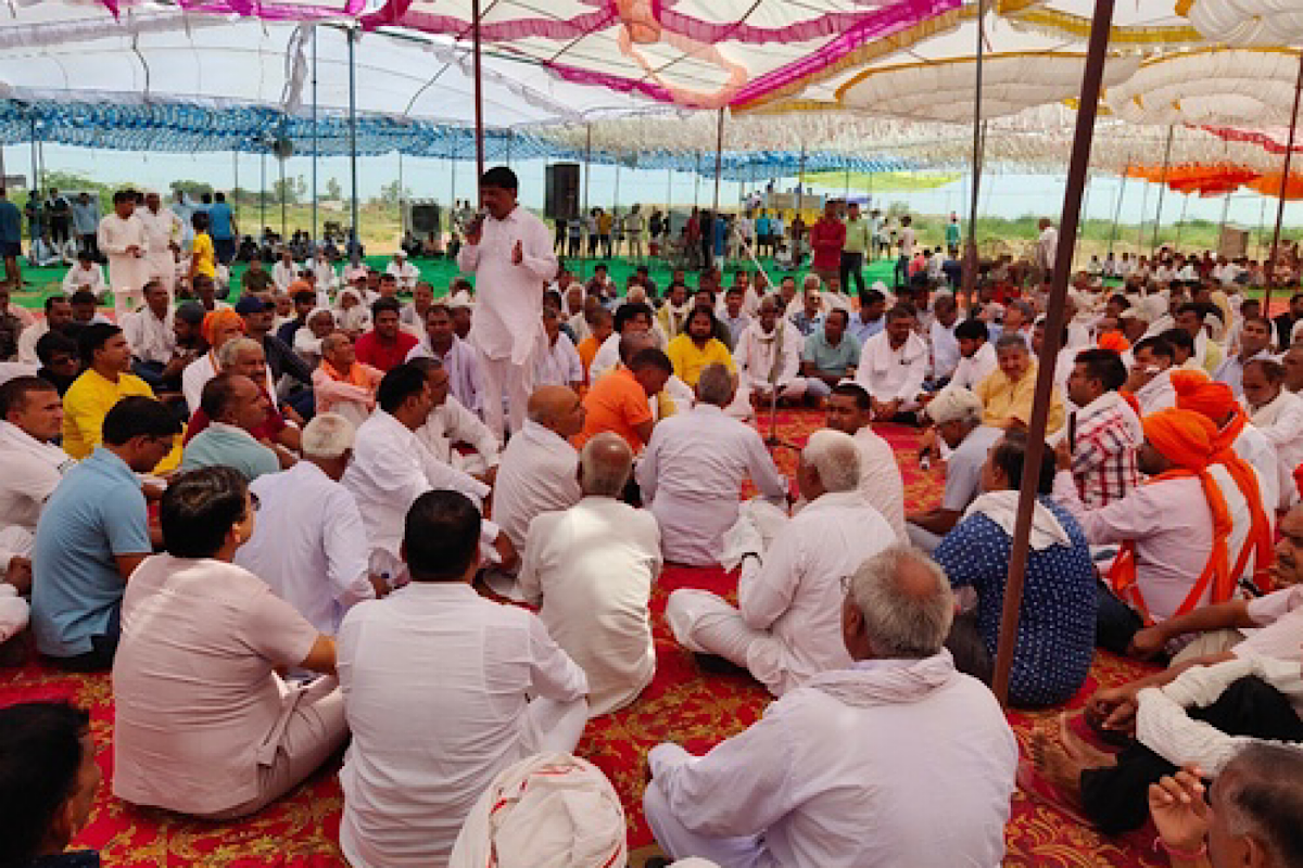 Palwal Mahapanchayat: Hindu groups to resume Jalabhishek Yatra in Nuh on Aug 28; seek arms licence