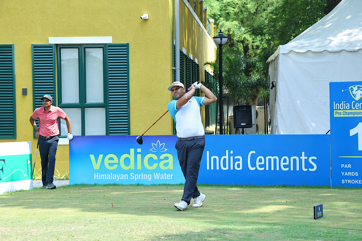 Gaurav Pratap Singh, Sunhit Bishnoi share opening round lead at India Cements Pro Championship