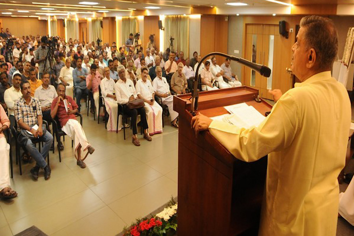 India lives for humanity: RSS general secretary Dattatreya Hosabale at Amritashatam lecture series