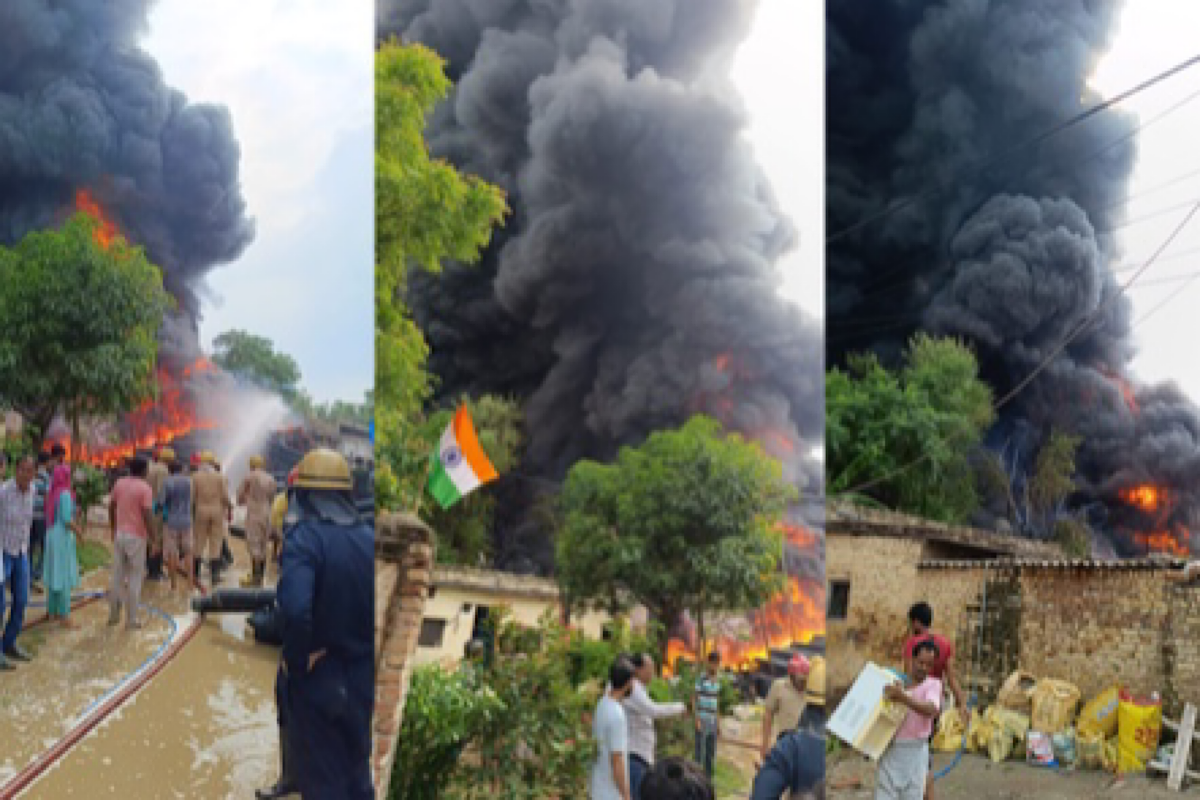 Major fire breaks out in Delhi factory