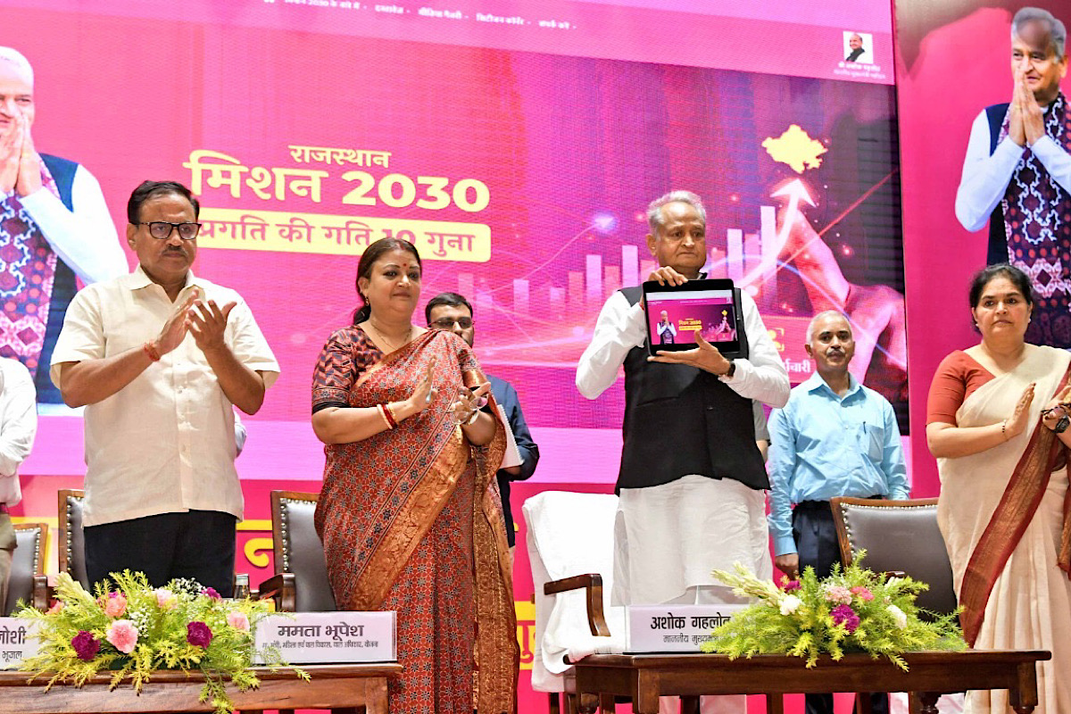CM launches Rajasthan Mission-2030 to speed up state’s progress