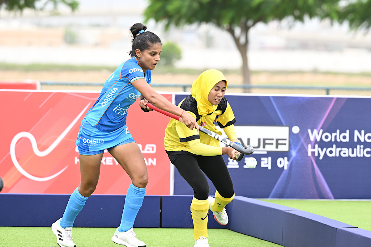 Women’s Asian Hockey 5s World Cup Qualifier; India defeat Malaysia 7-2
