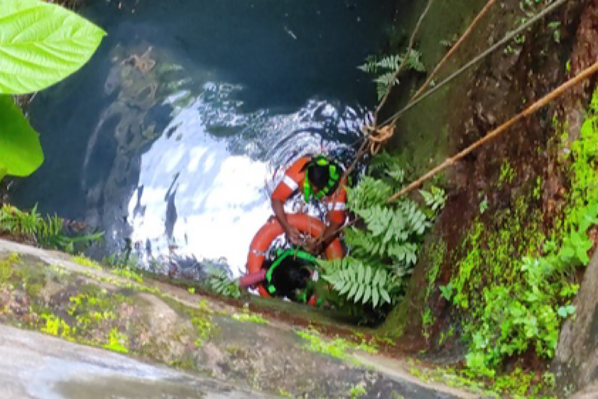 Girl falls into 45-feet deep well, rescued by Goa fire service