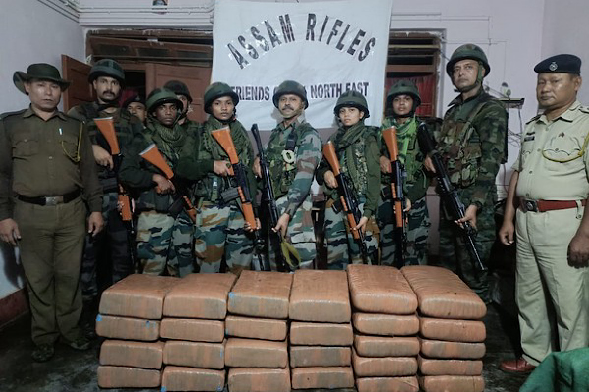 Assam Rifles, police seize 265 kg marijuana worth Rs 13.25 lakh in Tripura