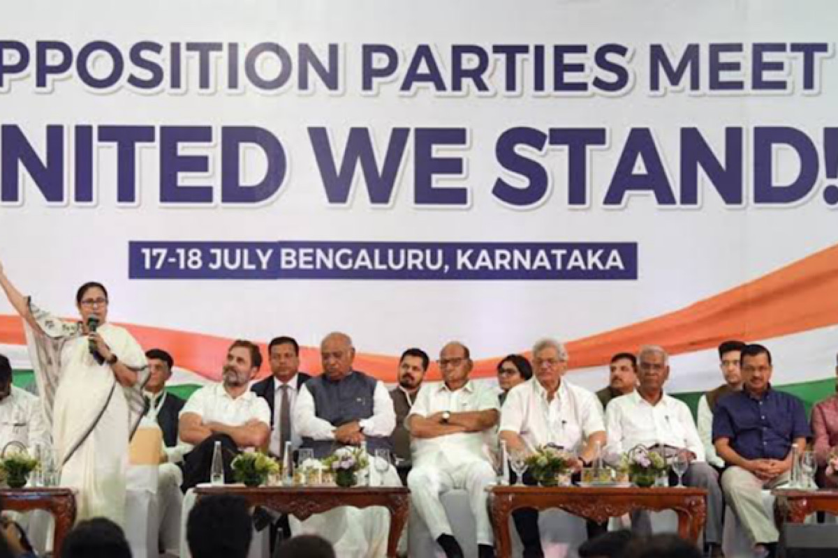 INDIA leaders assemble in Mumbai to cement unity, unveil logo