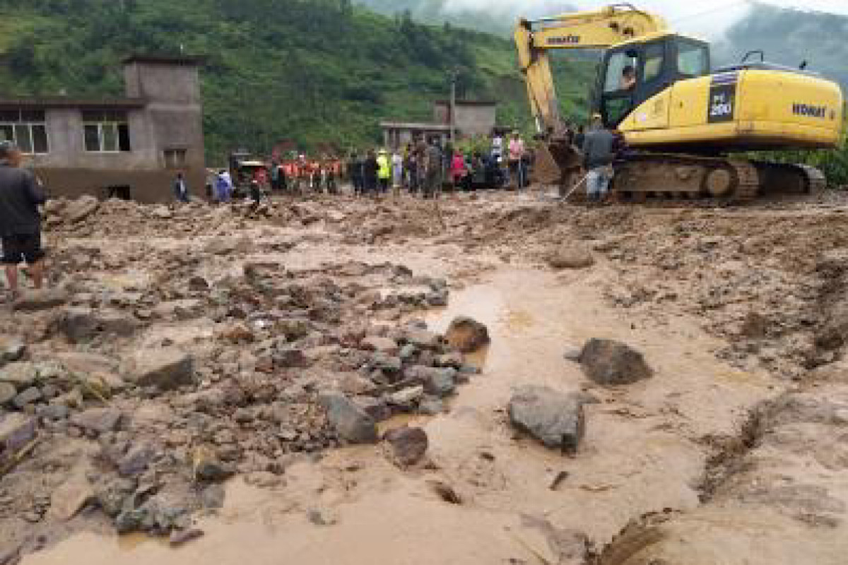 Heavy rain leaves 4 dead, 48 missing in China’s Sichuan