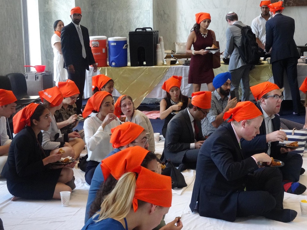 Langar held at Capitol Hill, members of US Congress and Sikh community attend