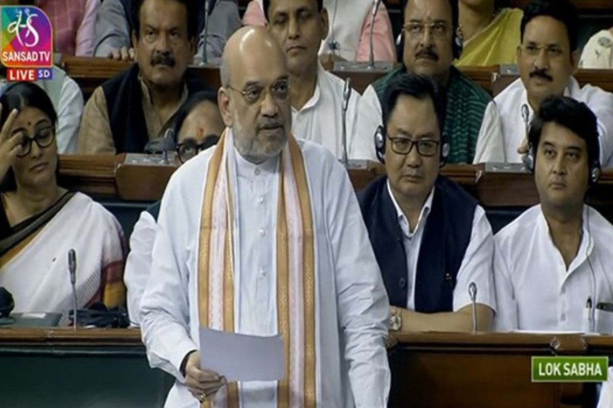 “No-confidence motion brought only to create a delusion”: Amit Shah in Lok Sabha