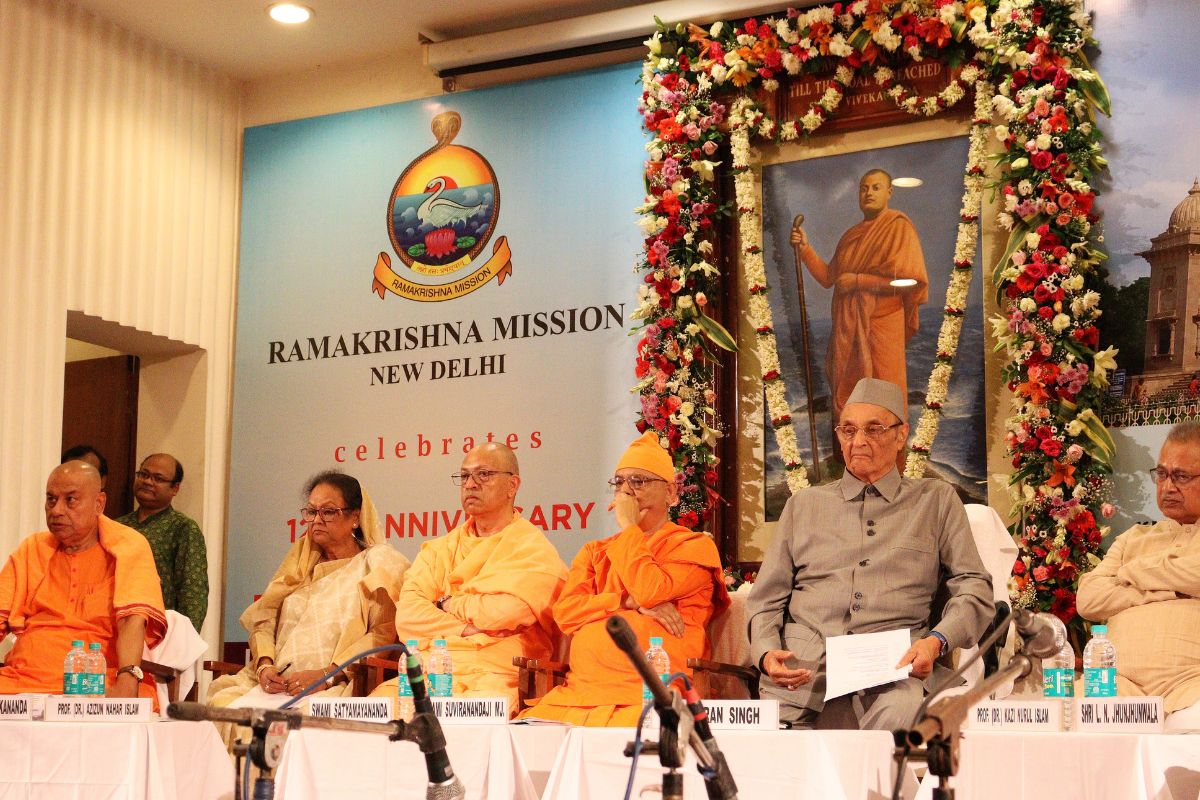 Echoes of global harmony from Ramakrishna Mission