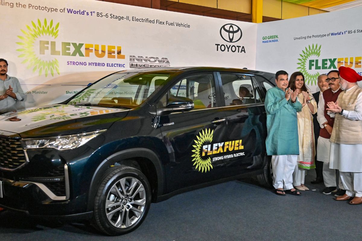 Gadkari launches world’s first prototype of BS 6 Stage II ‘Electrified Flex Fuel Vehicle’