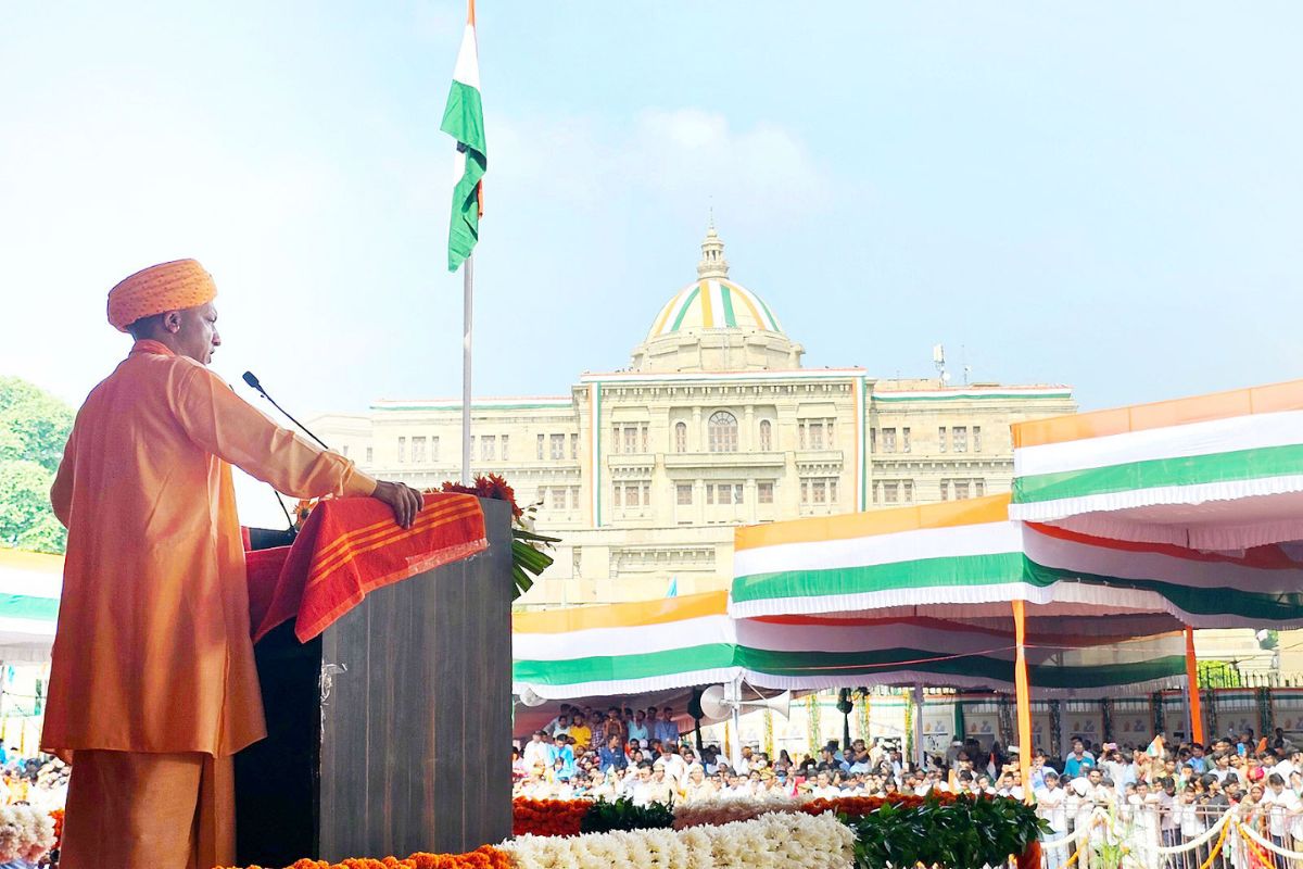 We are seeing new India: CM Yogi in his I-Day speech