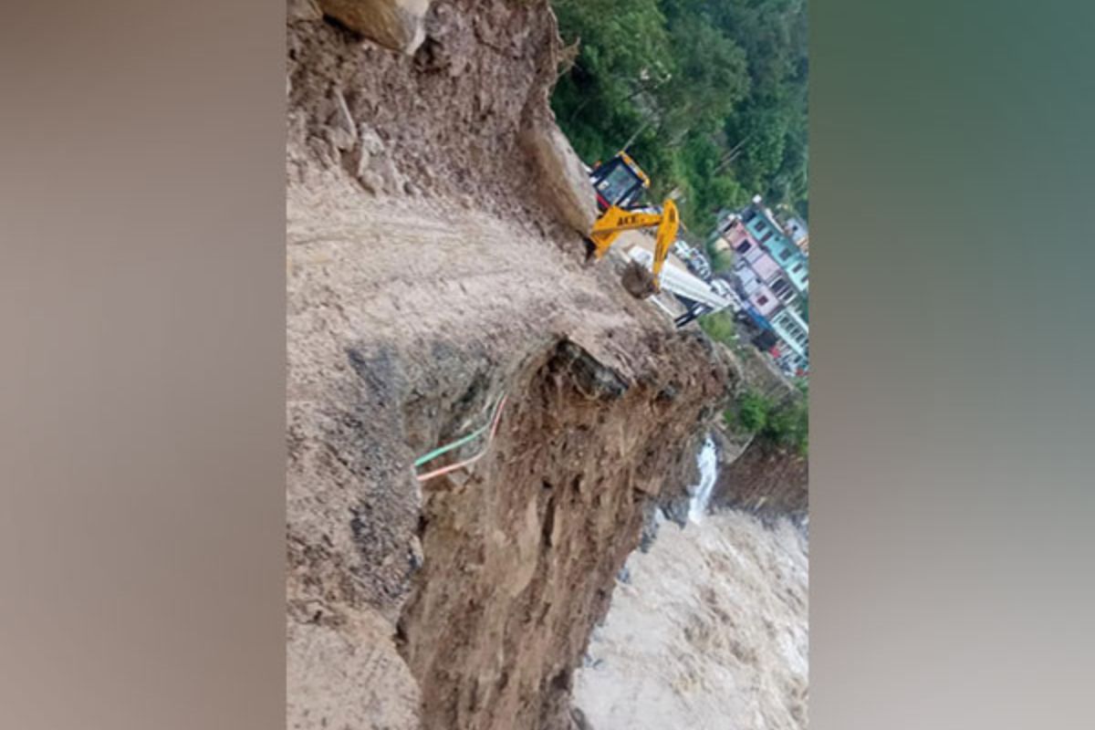 Uttarakhand: Parts of Karnaprayag-Gwaldam National Highway washed away
