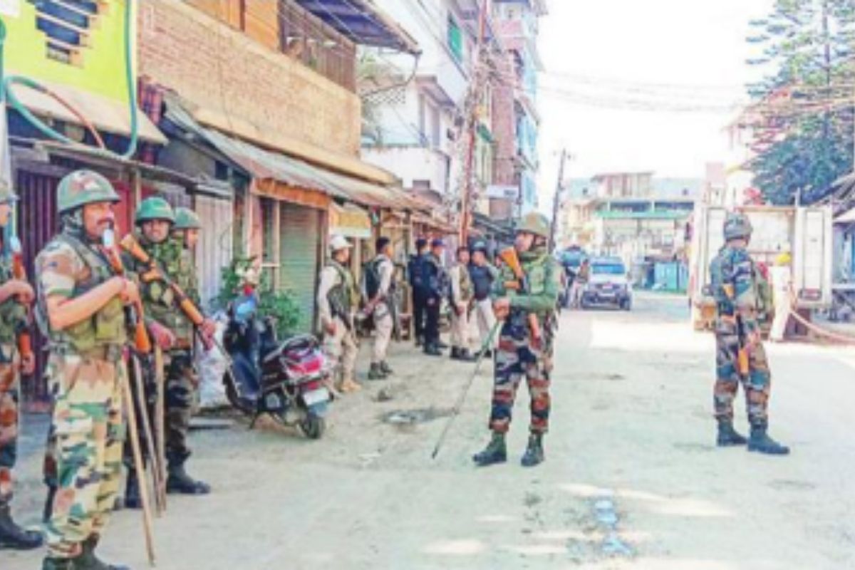 Armed forces are playing neutral role in Manipur
