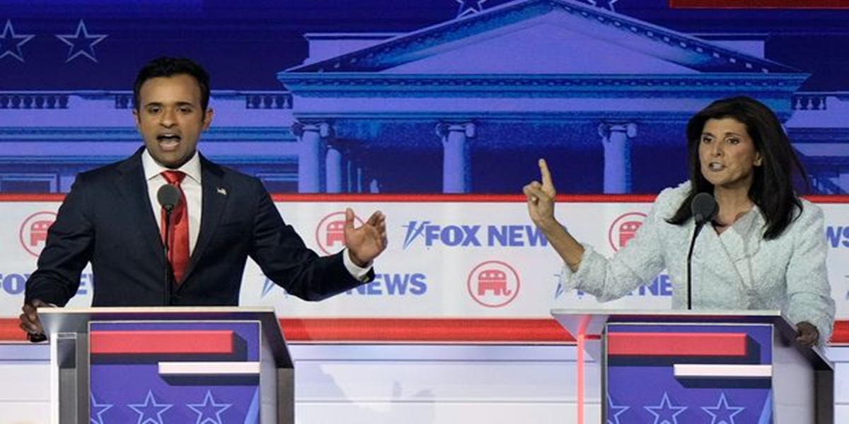 Vivek Ramaswamy stands out at debut presidential debate